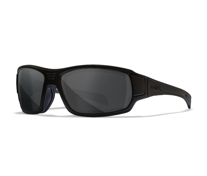 Breach Grey Lens Matte Frame: Dependable protective eyewear with foam layer for additional protection