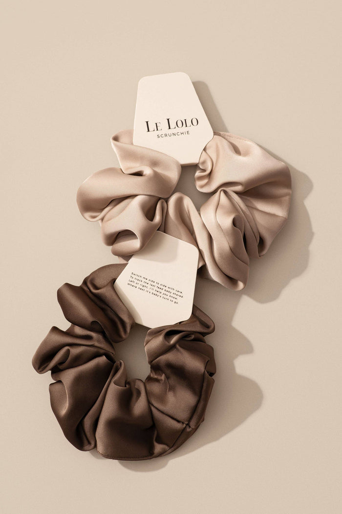 Breastfeeding Reminder Scrunchie, Beige