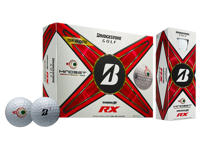BRIDGESTONE UNISEX TOUR B RX MINDSET GOLF BALL 25