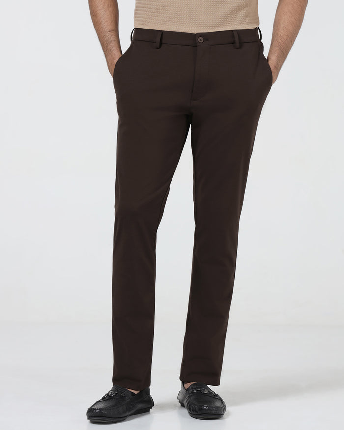 Brown TechPro Solid Khakis - Ziea