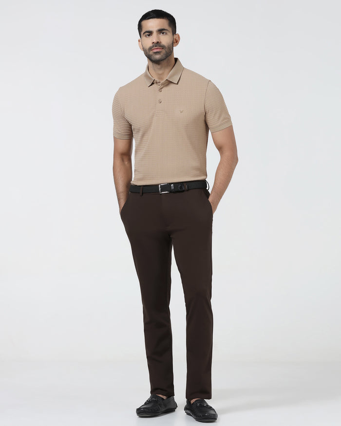 Brown TechPro Solid Khakis - Ziea