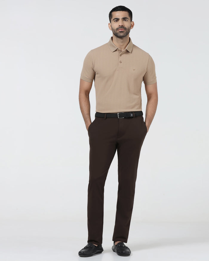 Brown TechPro Solid Khakis - Ziea
