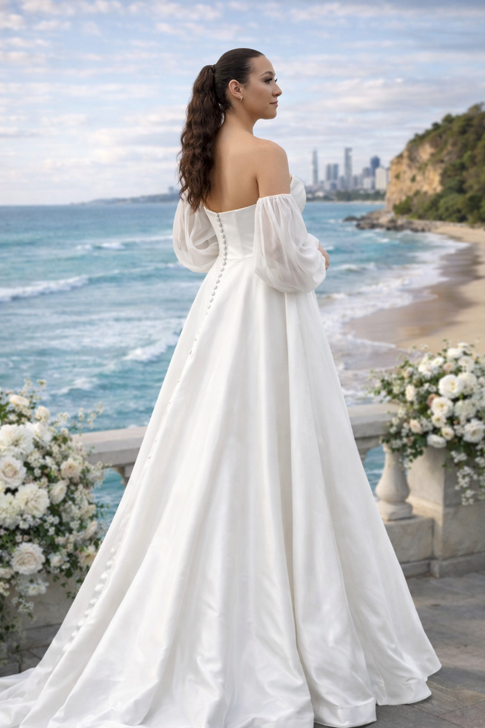 Bryson Detachable Bridal Sleeves