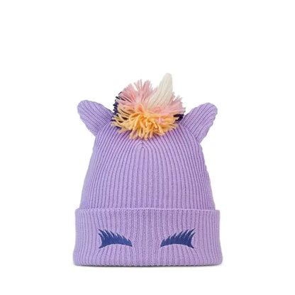 Buff Knitted Youth Beanie