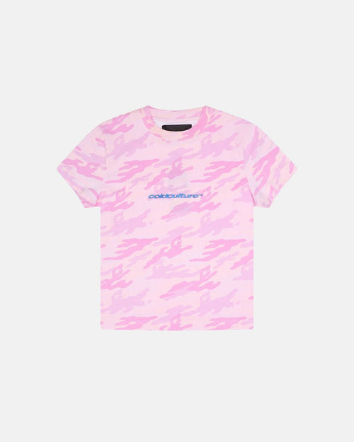 CAMO TEE PINK - COLD CULTURE