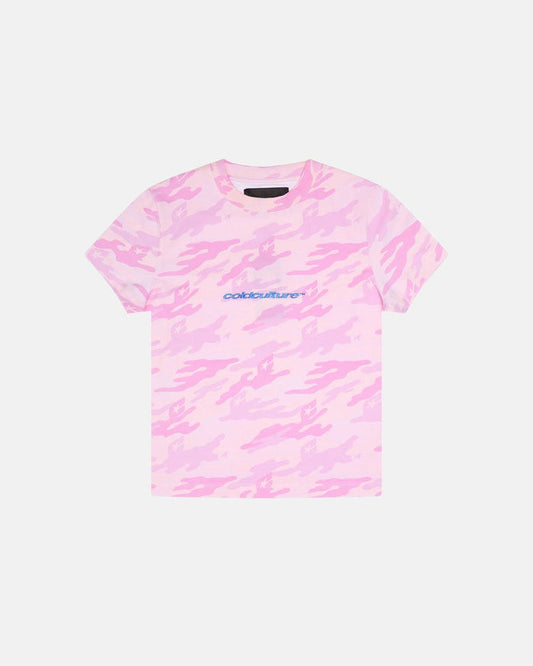 CAMO TEE PINK - COLD CULTURE