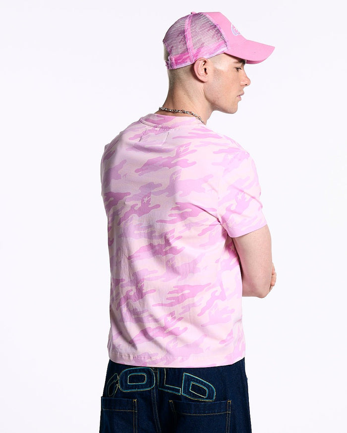 CAMO TEE PINK - COLD CULTURE #man