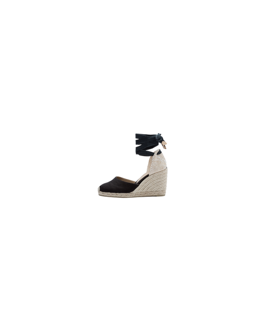 CARINA ESPADRILLES BLACK/TAN
