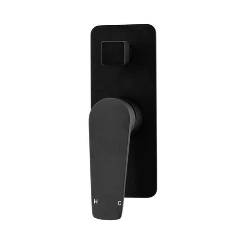 Cascade Matte Black Diverter - Acqua Bathrooms