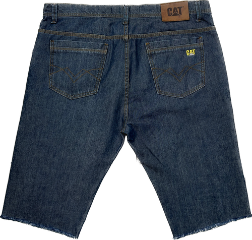 Caterpillar Dark Denim Bermuda Jorts