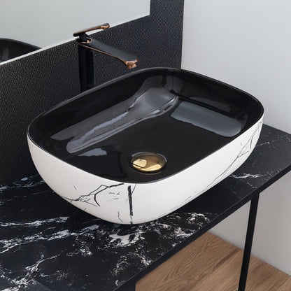 Ceramic Table Top Designer Basin - Life Time Coating Warranty - STELLAR 230