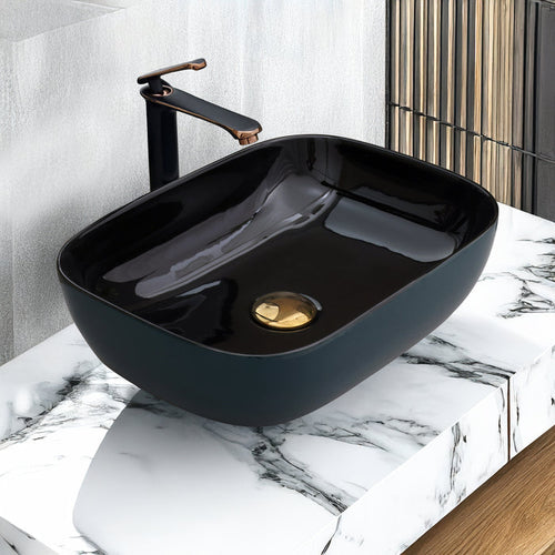 Ceramic Table Top Designer Basin - Life Time Coating Warranty - STELLAR 258