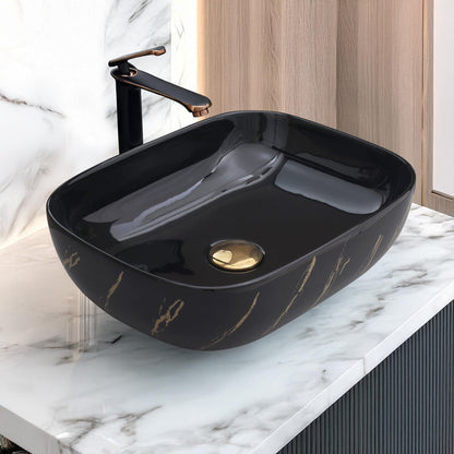 Ceramic Table Top Designer Basin - Life Time Coating Warranty - STELLAR 401