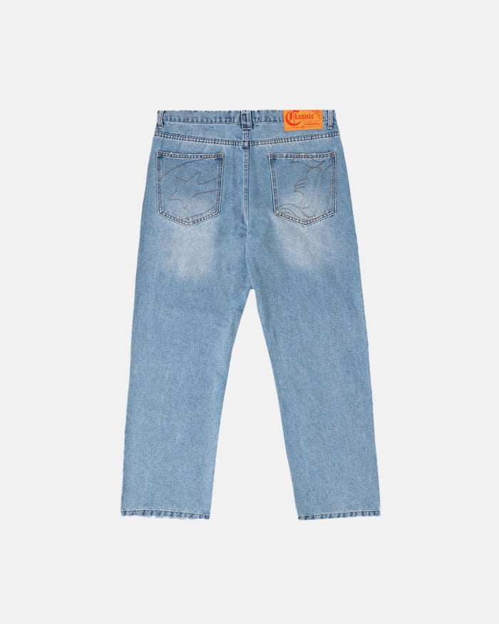 CLASSIC JEANS WASHED BLUE - COLD CULTURE