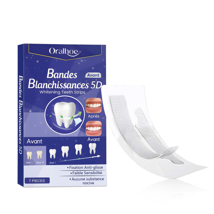 Classic Whitening Strips – 30-Min Gel Formula 7pieces EELHOE COSMETICS