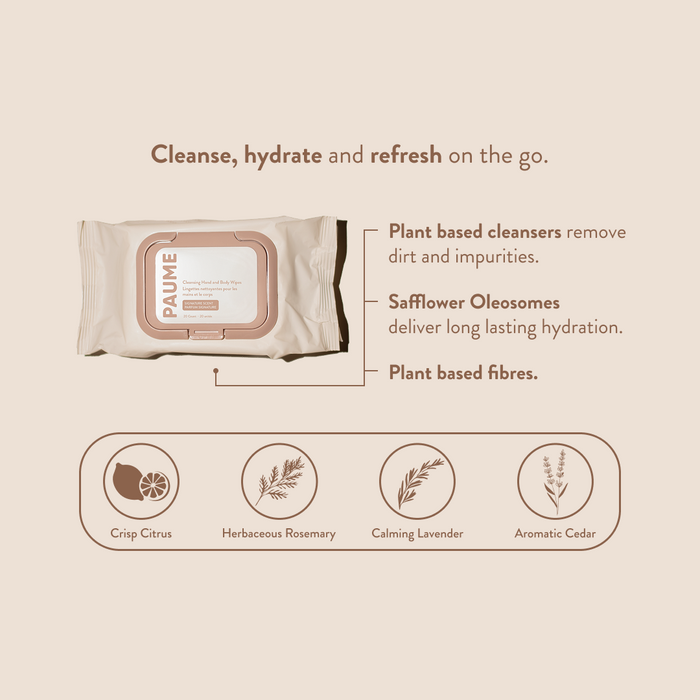 Cleansing Hand & Body Wipes