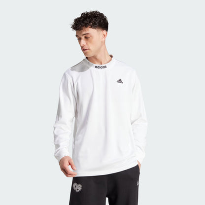 COLLEGIATE MESH BACK LONG SLEEVE T-SHIRT HY1283