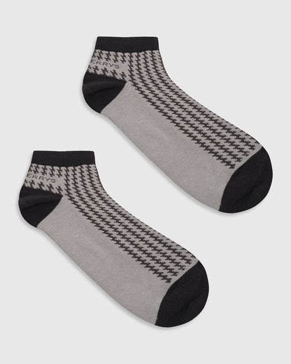 Combed Cotton Ankle Length Socks Pack of 3 - Wigeon