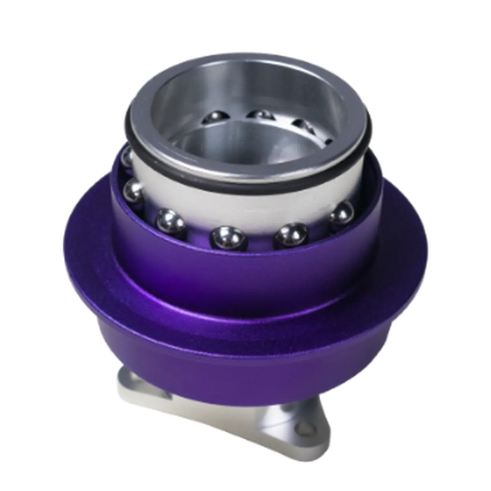 Conspit CDR Quick Release Adapter – 50 mm PCD (Purple / Silver) - Sim Race Webshop B.V.