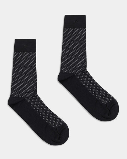 Cotton Beige Knitted Socks - Wimer