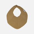 Cotton Knitted Fjola Bib - Honey