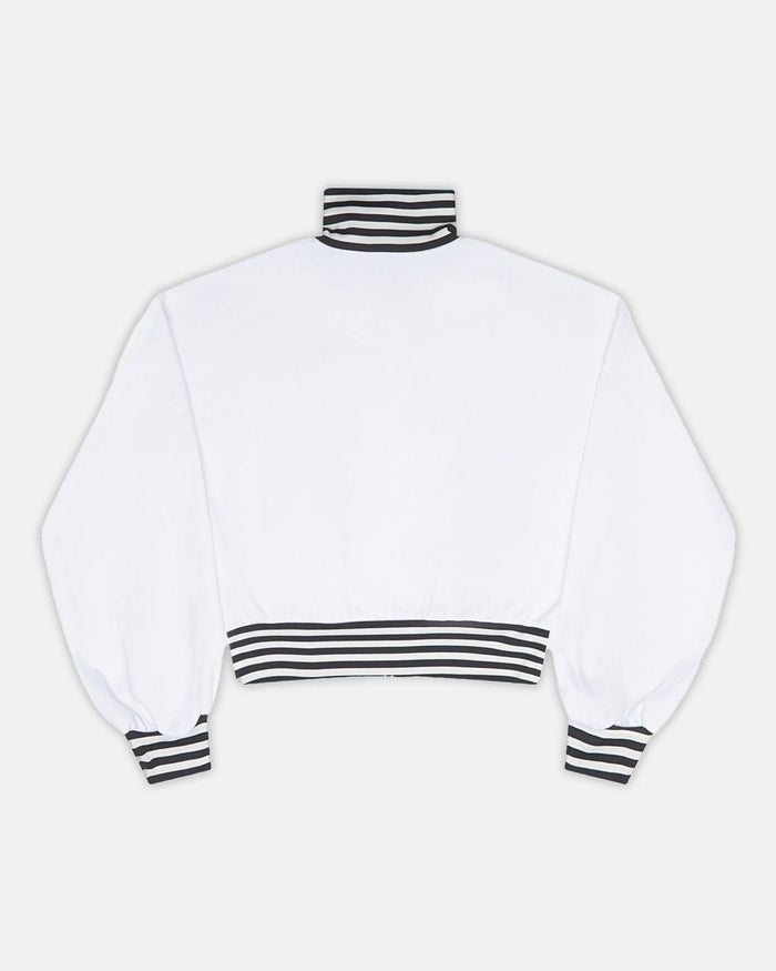 COURT JACKET WHITE AND BLACK - COLD CULTURE