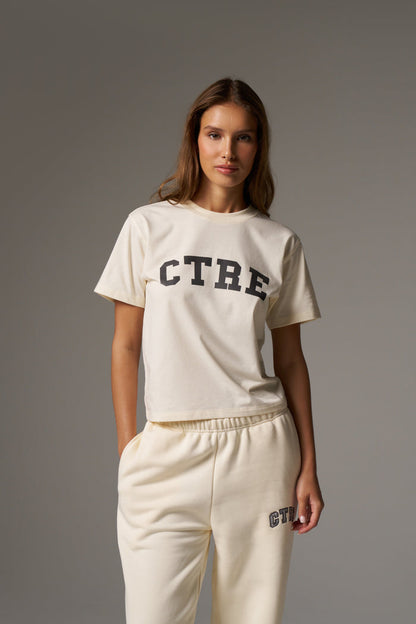 CTRE LIGHTWEIGHT BABY TEE - BUTTERMILK