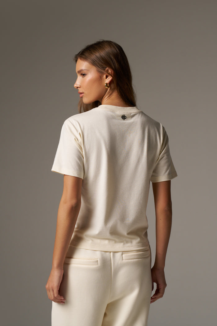 CTRE LIGHTWEIGHT BABY TEE - BUTTERMILK