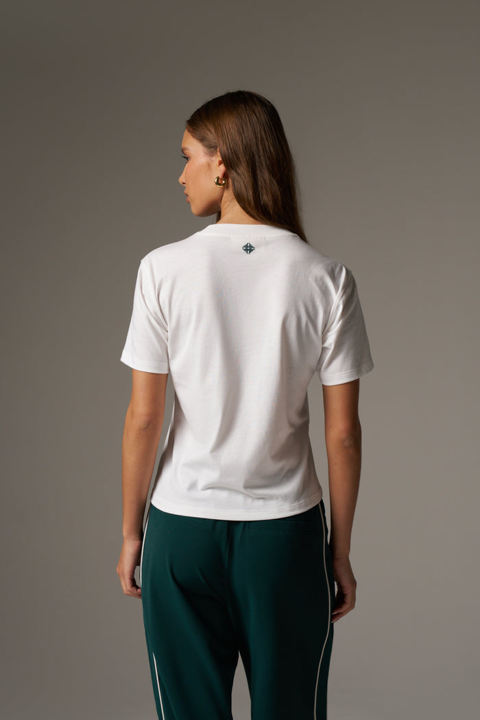 CTRE LIGHTWEIGHT BABY TEE - OFF WHITE