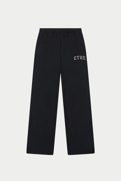 CTRE STRAIGHT LEG JOGGERS - BLACK