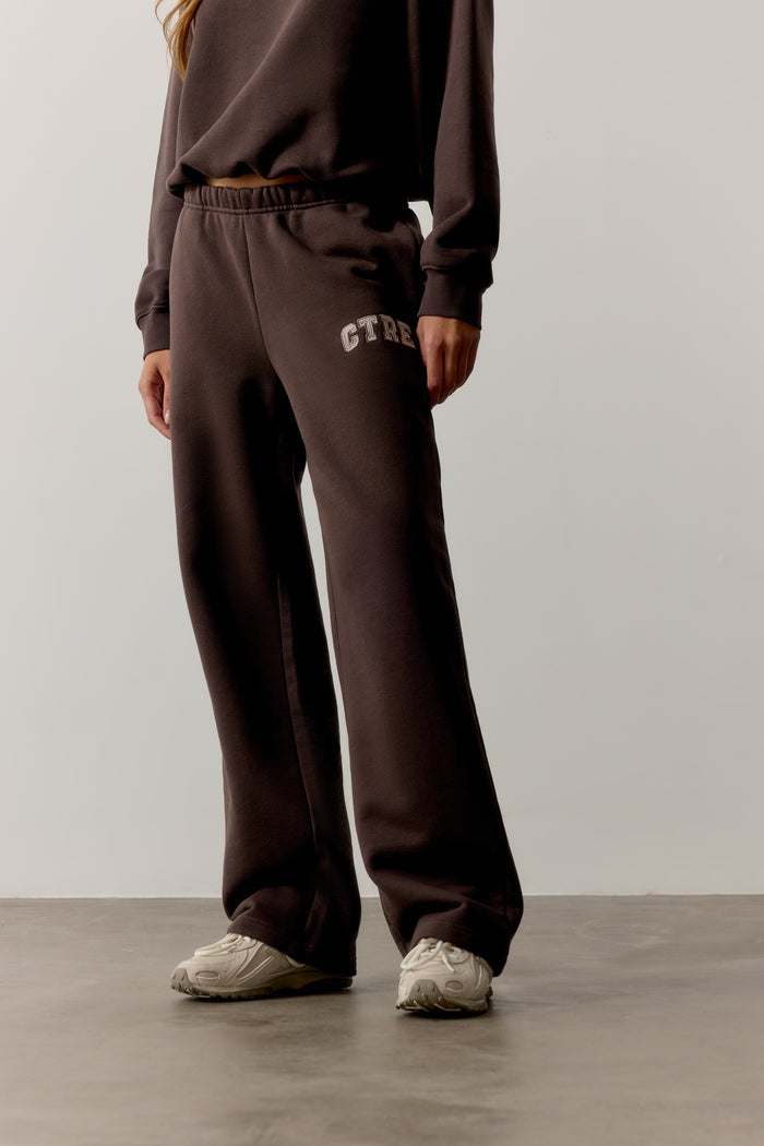 CTRE STRAIGHT LEG JOGGERS - BROWN