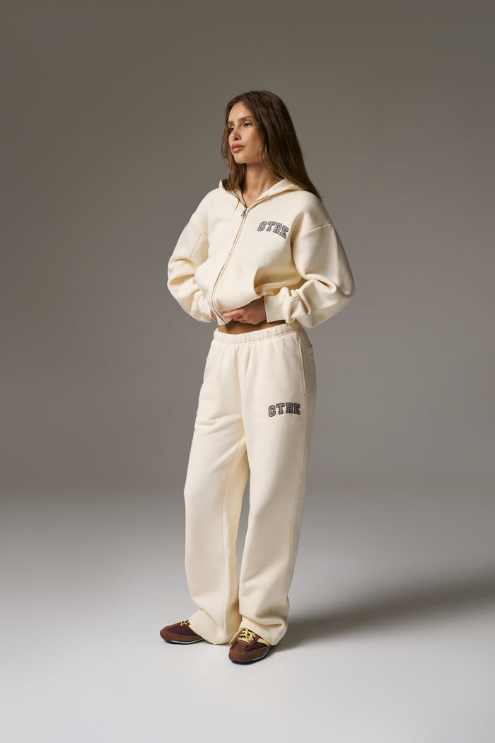 CTRE STRAIGHT LEG JOGGERS - BUTTERMILK