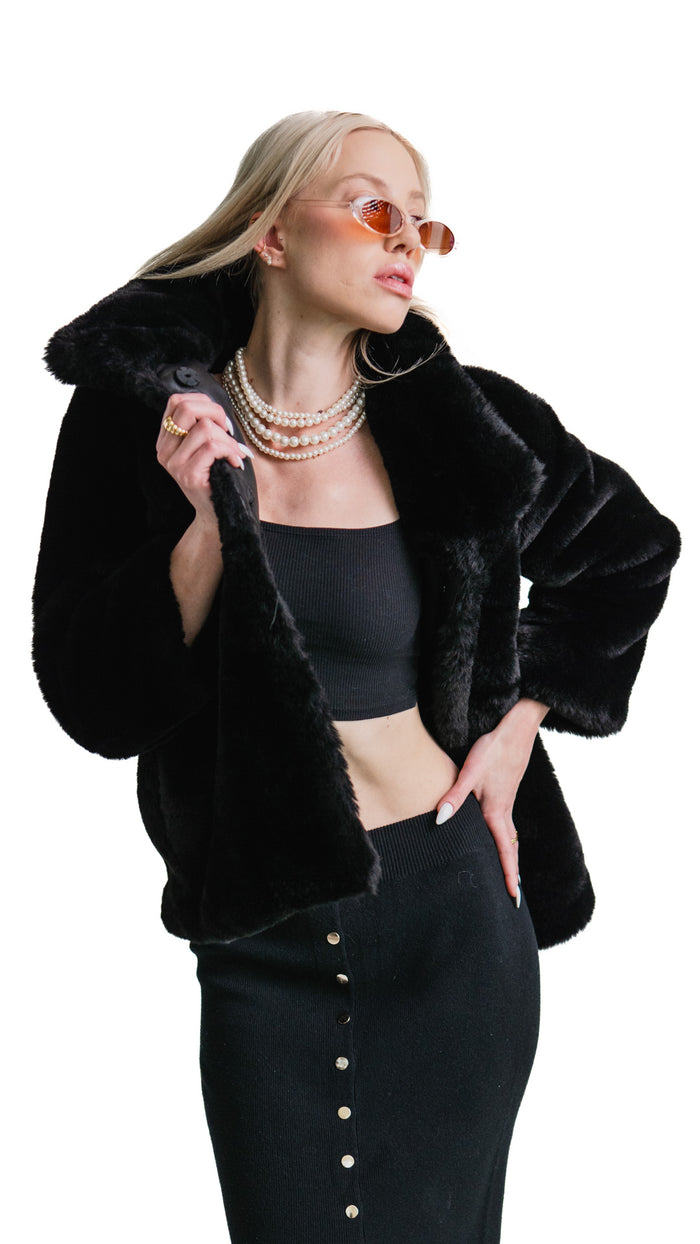 Dalia faux fur jacket