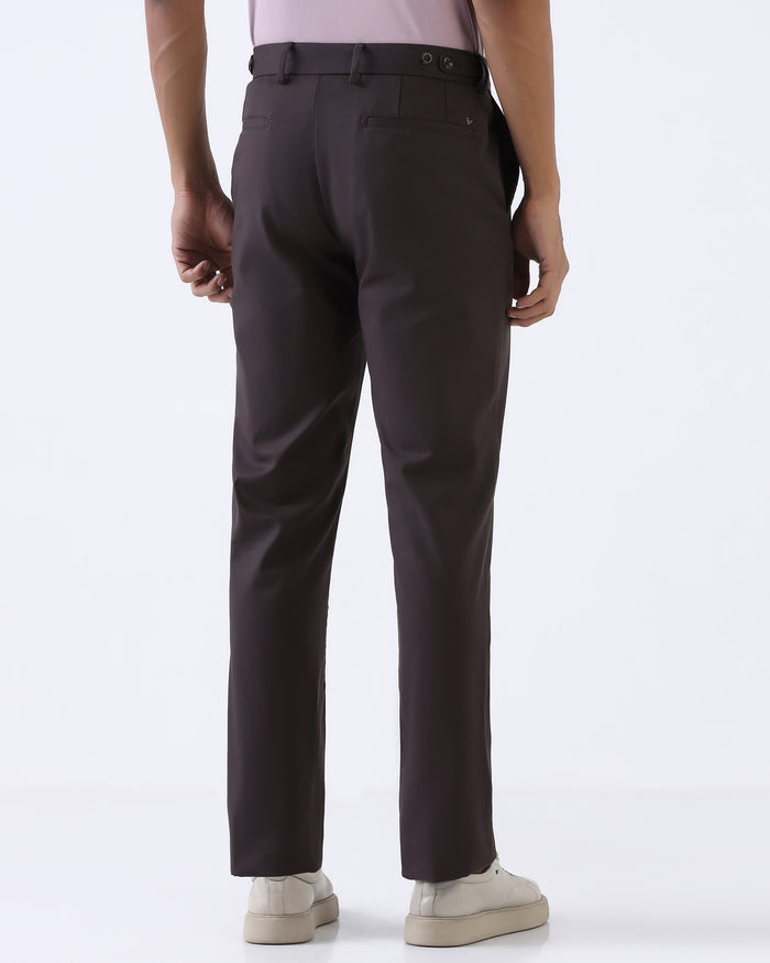 Dark Grey Non Iron Solid Khakis - Maple