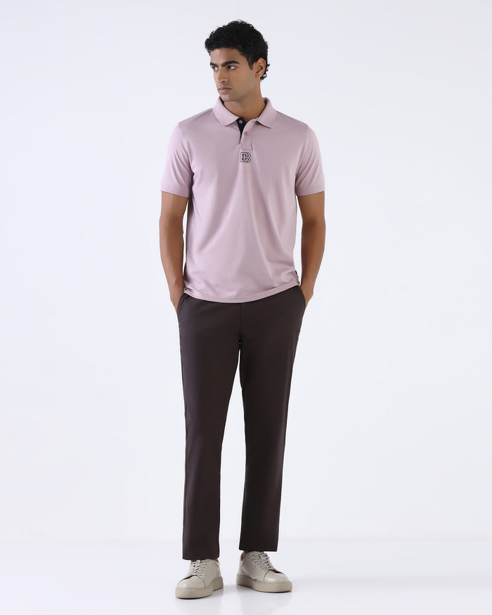 Dark Grey Non Iron Solid Khakis - Maple