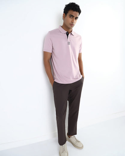 Dark Grey Non Iron Solid Khakis - Maple