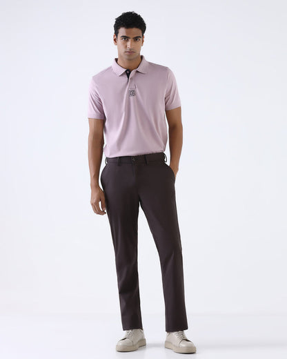 Dark Grey Non Iron Solid Khakis - Maple