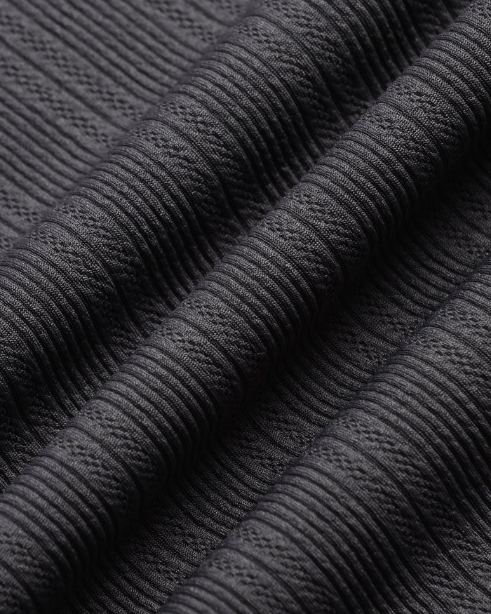 Dark Grey TechPro Textured Polo - Jenny