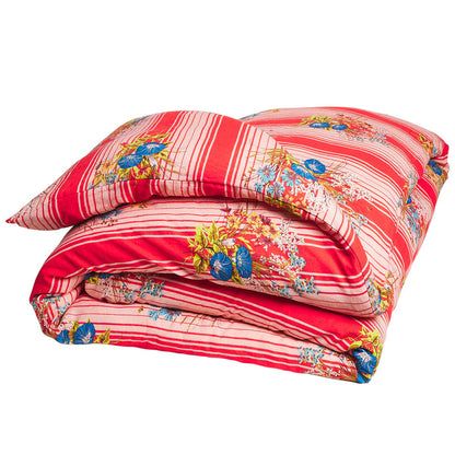 Dempsey Linen Quilt Cover - Poppy Queen
