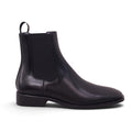 DIOR BLACK LOGO CHELSEA BOOTS - SIZE 37.5