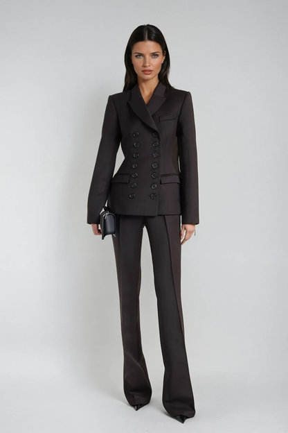 Domen Double Breasted Pants Set