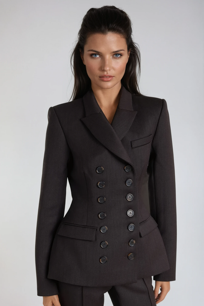 Domen Double Breasted Pants Set