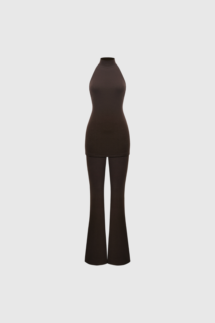 Donatianus Halter Neck Pants Set