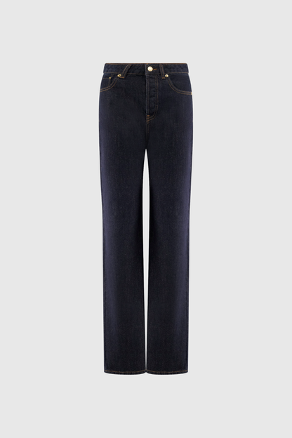 Dorkas Embellished Denim Pants Set