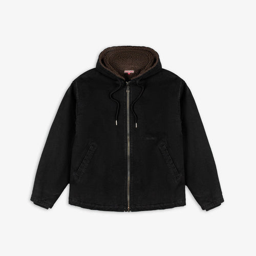 Dubbleware Cavva Fleece Jacket - Washed Black