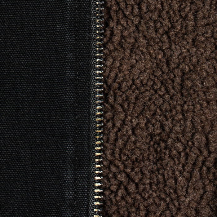 Dubbleware Cavva Fleece Jacket - Washed Black