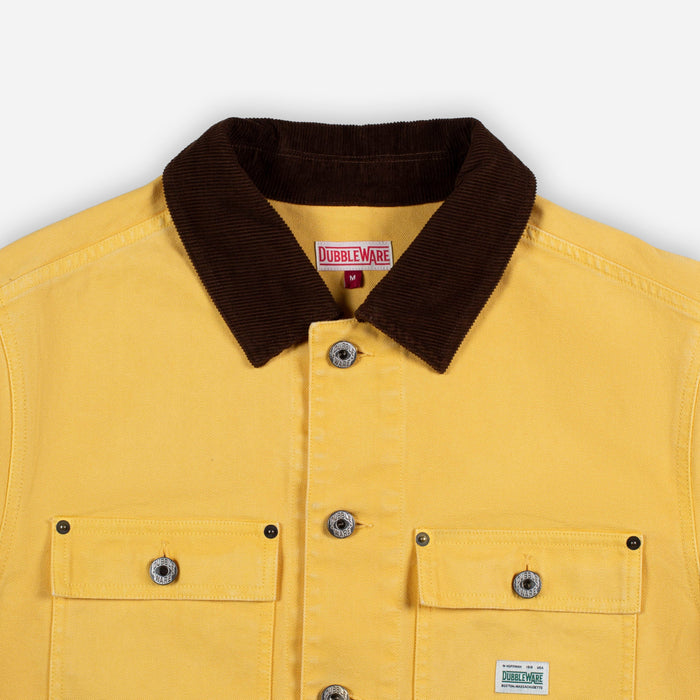 Dubbleware Crowell Jacket - Washed Yellow