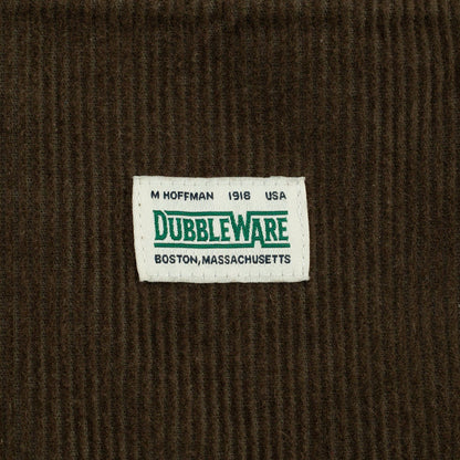 Dubbleware Lined Snap Overshirt - Brown Corduroy