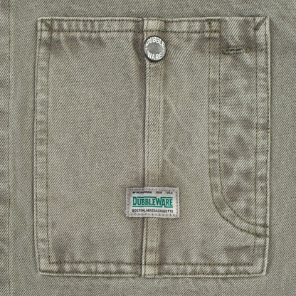 Dubbleware Zip Rider Chore Jacket - Olive Night