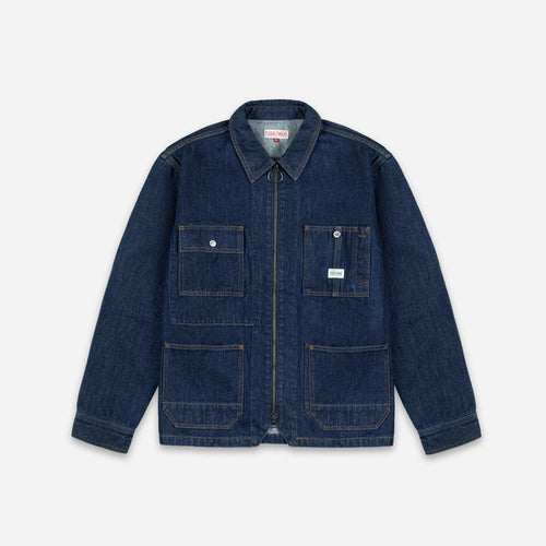 Dubbleware Zip Rider Chore Jacket - Rinse Wash